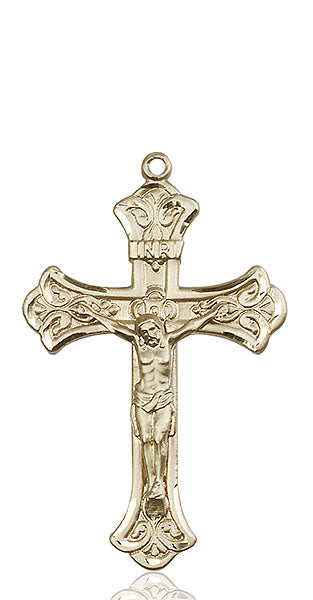 14 Karat Gold Crucifix Medal